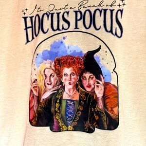 Hocus Pocus.  Sanderson Sisters. Ladies Halloween T-shirt.